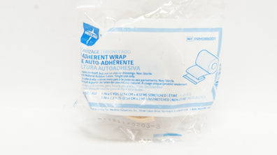 Medline PRM088001 Self-Adherent Wrap Bande Roll 1In x 5yds
